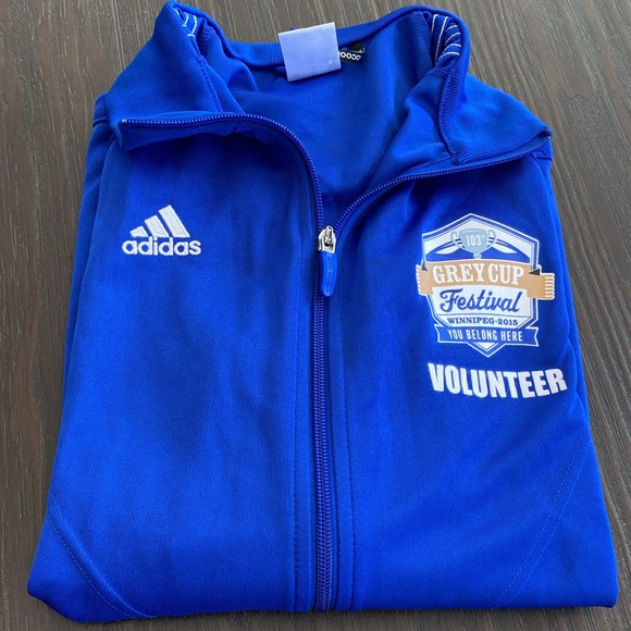 Adidas climacool jacket in size medium. Grey Cup festival volunteer jacket. - Picture 5 of 8